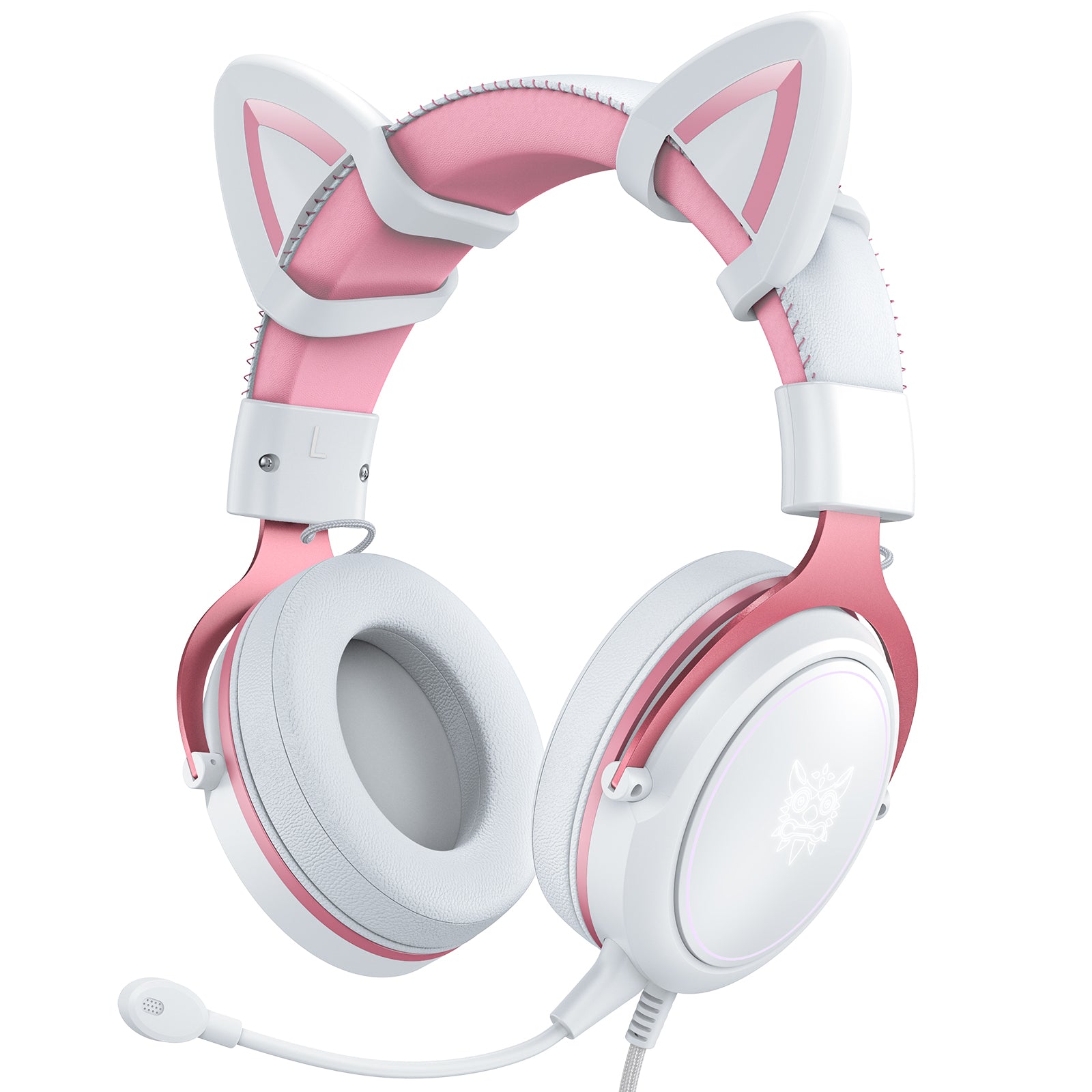 ONIKUMA X10 Wired Gaming Headset RGB LED Noise Cancelling Mic PC PS5 Xbox