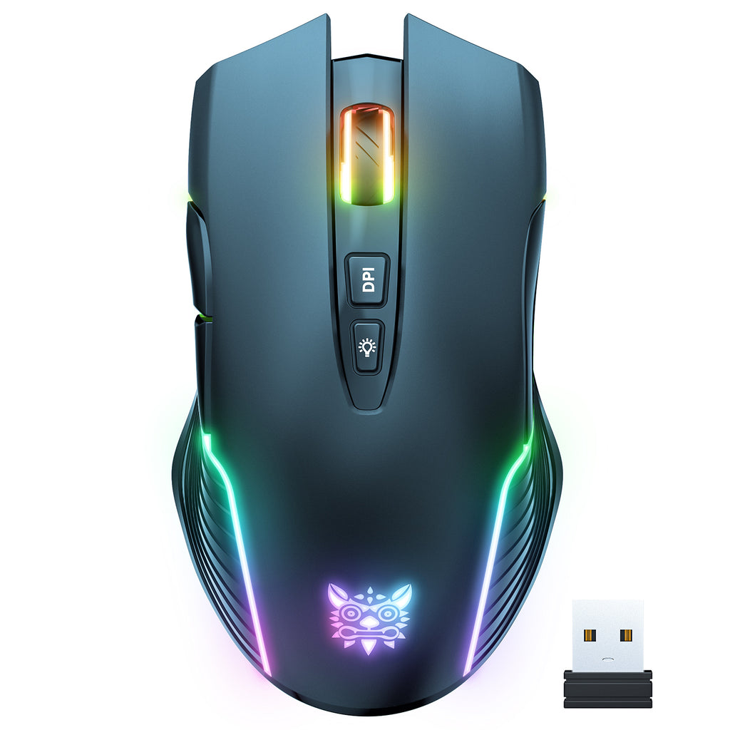 ONIKUMA CW905 Wireless Gaming Mouse 2.4G RGB LED Ergonomic PC Mac